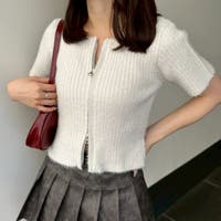 RMAF　NICE CLAUP / OLIVE des OLIVE（リマインドミーアンドフォーエバー　ナイスクラップ　オリーブデオリーブ）のトップス/カットソー