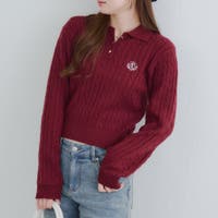 RMAF　NICE CLAUP / OLIVE des OLIVE（リマインドミーアンドフォーエバー　ナイスクラップ　オリーブデオリーブ）のトップス/ニット・セーター