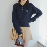 RMAF　NICE CLAUP / OLIVE des OLIVE（リマインドミーアンドフォーエバー　ナイスクラップ　オリーブデオリーブ）のトップス/ニット・セーター