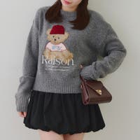 RMAF　NICE CLAUP / OLIVE des OLIVE（リマインドミーアンドフォーエバー　ナイスクラップ　オリーブデオリーブ）のトップス/ニット・セーター