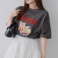 RMAF　NICE CLAUP / OLIVE des OLIVE（リマインドミーアンドフォーエバー　ナイスクラップ　オリーブデオリーブ）のトップス/Ｔシャツ