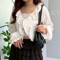 RMAF NICE CLAUP / OLIVE des OLIVE(リマインドミーアンドフォーエバー ナイスクラップ オリーブデオリーブ)のトップス/カーディガン