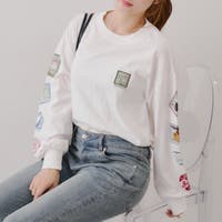 RMAF　NICE CLAUP / OLIVE des OLIVE（リマインドミーアンドフォーエバー　ナイスクラップ　オリーブデオリーブ）のトップス/Ｔシャツ