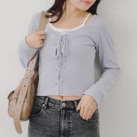 RMAF　NICE CLAUP / OLIVE des OLIVE（リマインドミーアンドフォーエバー　ナイスクラップ　オリーブデオリーブ）のトップス/カットソー