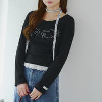 RMAF　NICE CLAUP / OLIVE des OLIVE（リマインドミーアンドフォーエバー　ナイスクラップ　オリーブデオリーブ）のトップス/カットソー
