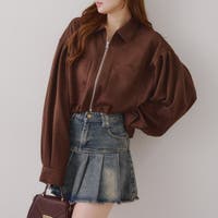 RMAF　NICE CLAUP / OLIVE des OLIVE（リマインドミーアンドフォーエバー　ナイスクラップ　オリーブデオリーブ）のアウター(コート・ジャケットなど)/ブルゾン
