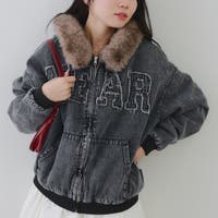 RMAF　NICE CLAUP / OLIVE des OLIVE（リマインドミーアンドフォーエバー　ナイスクラップ　オリーブデオリーブ）のアウター(コート・ジャケットなど)/ブルゾン