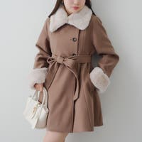 RMAF　NICE CLAUP / OLIVE des OLIVE（リマインドミーアンドフォーエバー　ナイスクラップ　オリーブデオリーブ）のアウター(コート・ジャケットなど)/ハーフコート