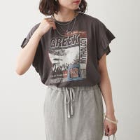 RMAF　NICE CLAUP / OLIVE des OLIVE（リマインドミーアンドフォーエバー　ナイスクラップ　オリーブデオリーブ）のトップス/Ｔシャツ