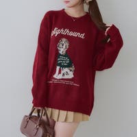 RMAF　NICE CLAUP / OLIVE des OLIVE（リマインドミーアンドフォーエバー　ナイスクラップ　オリーブデオリーブ）のトップス/ニット・セーター