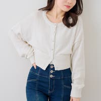 RMAF　NICE CLAUP / OLIVE des OLIVE（リマインドミーアンドフォーエバー　ナイスクラップ　オリーブデオリーブ）のトップス/カーディガン