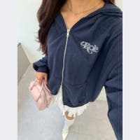 NICE CLAUP / OLIVE des OLIVE　OUTLET（ナイスクラップ　オリーブデオリーブ　アウトレット）のトップス/パーカー