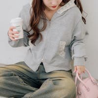 RMAF　NICE CLAUP / OLIVE des OLIVE（リマインドミーアンドフォーエバー　ナイスクラップ　オリーブデオリーブ）のトップス/パーカー