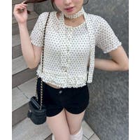 NICE CLAUP / OLIVE des OLIVE　OUTLET（ナイスクラップ　オリーブデオリーブ　アウトレット）のトップス/カーディガン