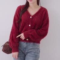 NICE CLAUP / OLIVE des OLIVE　OUTLET（ナイスクラップ　オリーブデオリーブ　アウトレット）のトップス/カーディガン