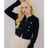 RMAF　NICE CLAUP / OLIVE des OLIVE（リマインドミーアンドフォーエバー　ナイスクラップ　オリーブデオリーブ）のトップス/ニット