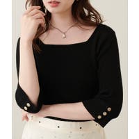 NICE CLAUP / OLIVE des OLIVE　OUTLET（ナイスクラップ　オリーブデオリーブ　アウトレット）のトップス/ニット