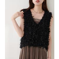 NICE CLAUP / OLIVE des OLIVE　OUTLET（ナイスクラップ　オリーブデオリーブ　アウトレット）のトップス/ベスト