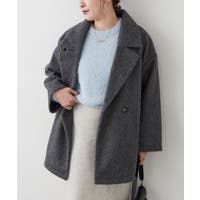 RMAF　NICE CLAUP / OLIVE des OLIVE（リマインドミーアンドフォーエバー　ナイスクラップ　オリーブデオリーブ）のアウター(コート・ジャケットなど)/ハーフコート