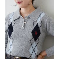 RMAF　NICE CLAUP / OLIVE des OLIVE（リマインドミーアンドフォーエバー　ナイスクラップ　オリーブデオリーブ）のトップス/ニット