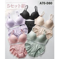 nissen（ニッセン）のインナー・下着/ブラ&ショーツセット