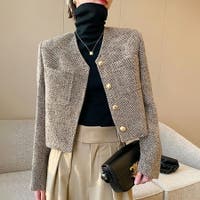 SLENDER（スレンダー）のアウター(コート・ジャケットなど)/ノーカラージャケット