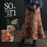 osharewalker | somari imaginationゴブラン織りマーメイドスカート