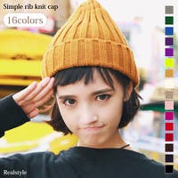 REAL STYLE（リアルスタイル）の帽子/ニット帽