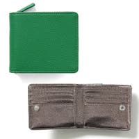 二つ折り財布 グリーン・カーキ/緑色系（レディース）のアイテム