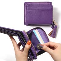 二つ折り財布 パープル/紫色系（レディース）のアイテム