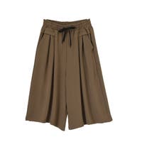 ガウチョパンツ ブラウン/茶色系（レディース）| ファッション通販