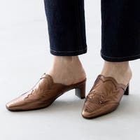 ミュール ゴールド/金色系（レディース） - ファッション通販SHOPLIST