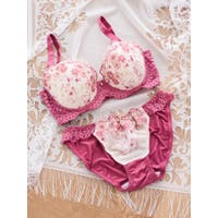 ブラ&ショーツセット ピンク/桃色系｜レディース｜Shoplist