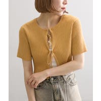 カエン チュニック シャツ ビジュー トップス レディース 2