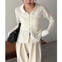 Chico】ビジュー付アンゴラオフショルKT[品番：PALW0007741]｜PAL