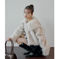 ファーコート ホワイト/白色系｜レディース｜Shoplist