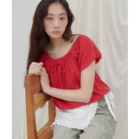 トップス レッド/赤色系｜レディース｜Shoplist