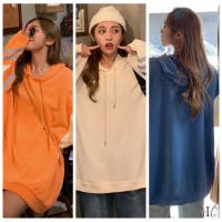 レディースパーカー オレンジ ファッション通販shoplist ショップリスト