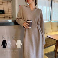 襟付きワンピース ファッション通販shoplist ショップリスト