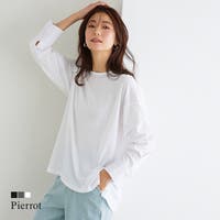 pierrot | カフスチュニックロングスリーブTシャツ  Tシャツ カフス