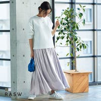 pierrot | 【RASW】サテンシャイニースカート スカート サテン フレアスカート 春 夏