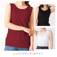 タンクトップ レッド/赤色系（レディース）| ファッション通販