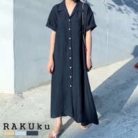 RAKUku（ラクク）のワンピース・ドレス/シャツワンピース