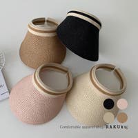 RAKUku（ラクク）の帽子/麦わら帽子・ストローハット・カンカン帽