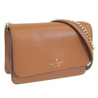kate spade ブラウン　ショルダーバッグ　レザー　フラップ付き ケイトスペードニューヨーク kate spade new york バッグ