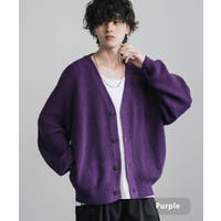 カーディガン(パープル系) ｜メンズ｜Shoplist