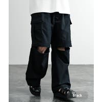 カーゴパンツ(ブラック系) (メンズ)のアイテム - ファッション カーゴパンツ(ブラック系) (メンズ)のアイテム - ファッション