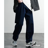 BIG BOY ワイドパンツ ブルー BIG-BOY-WORK-PANTS-KNEE-SILVER