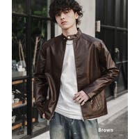 ライダースジャケット(ブラウン系) ｜メンズ｜Shoplist