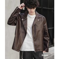 ライダースジャケット(ブラウン系) ｜メンズ｜Shoplist